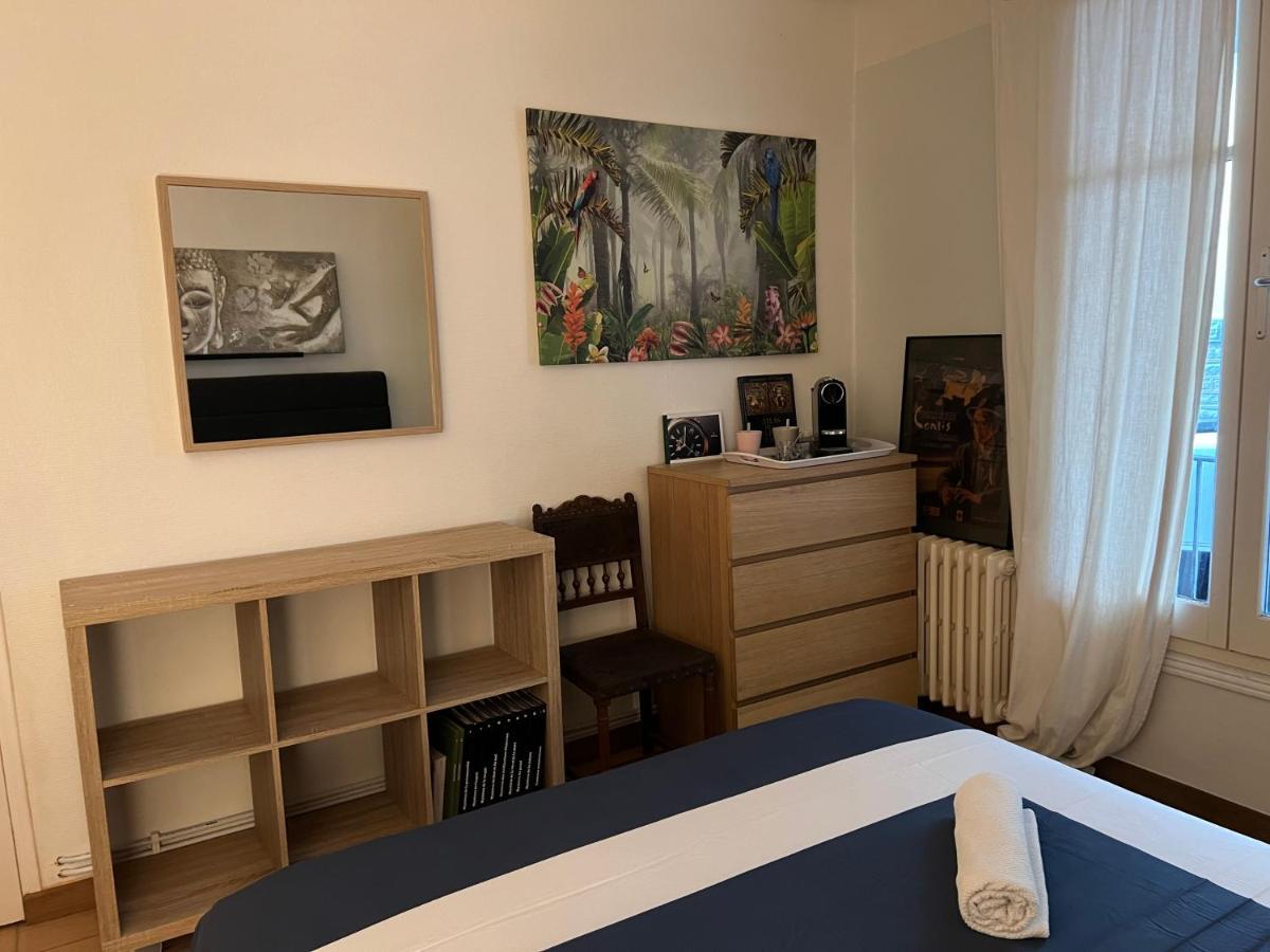 Lit Queen Size, 3Mn Beach Biarritz Zewnętrze zdjęcie