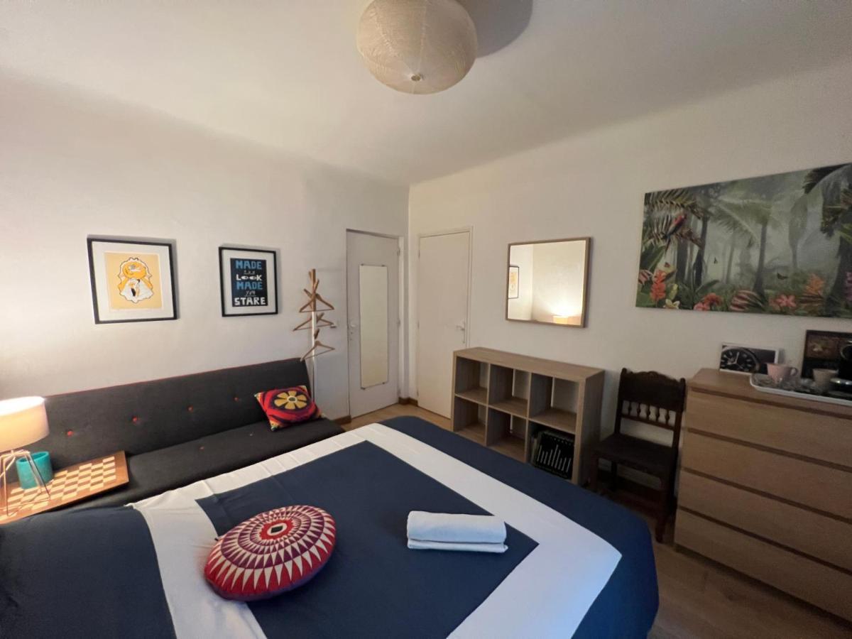 Lit Queen Size, 3Mn Beach Biarritz Zewnętrze zdjęcie